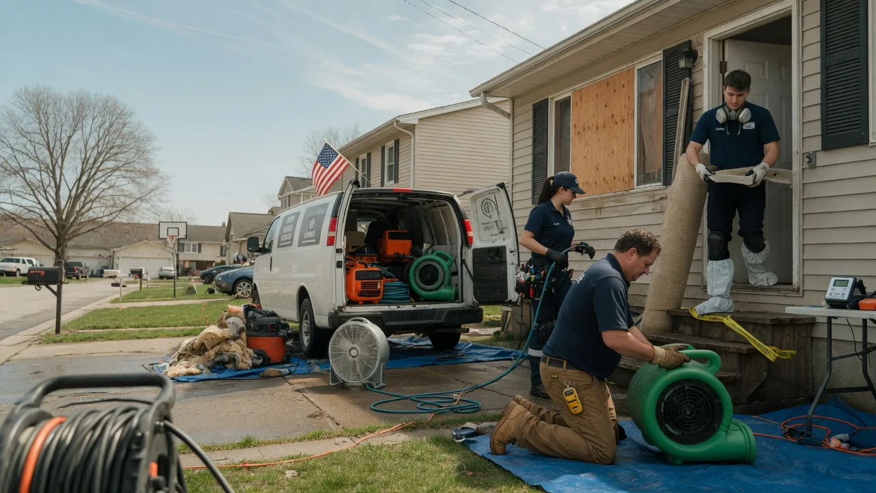 Water Damage Restoration in Uhrichsville, OH near me
